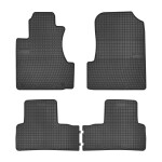 floor mats ( set, rubber, 4pc., black) HONDA CR-V III 06.06- suv